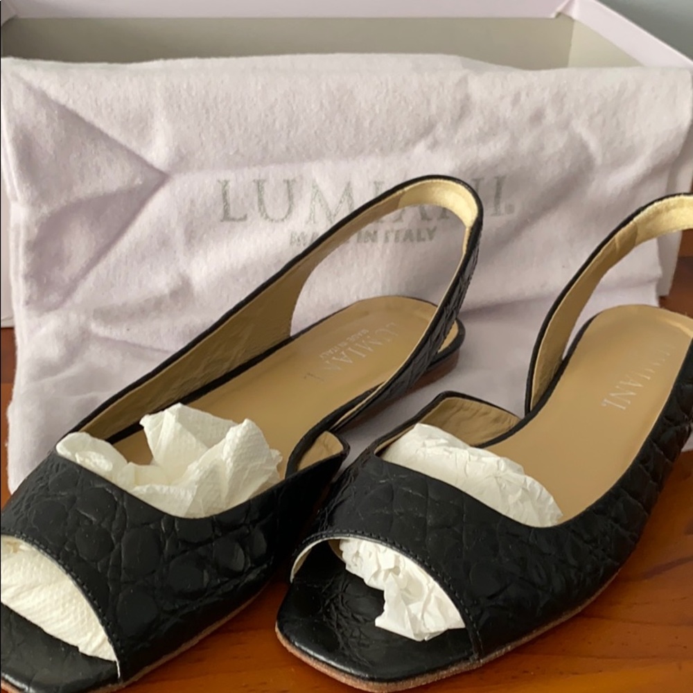Peep toe Slingbacks